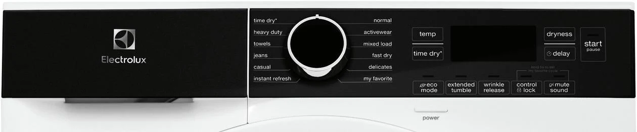 Electrolux ELFE4222AW 24" Compact Front Load Dryer - Ventless, Energy Star Certified, 4.0 Cu. Ft. - Image 4