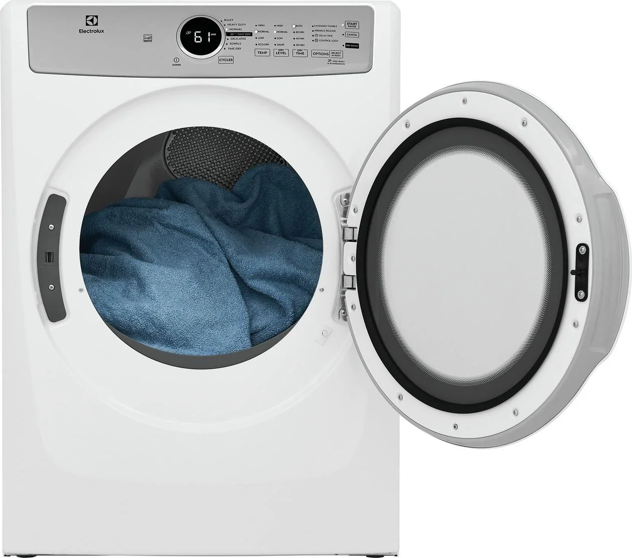 Electrolux ELFE7337AW Front Load Electric Dryer - 8.0 Cu. Ft. - Image 5