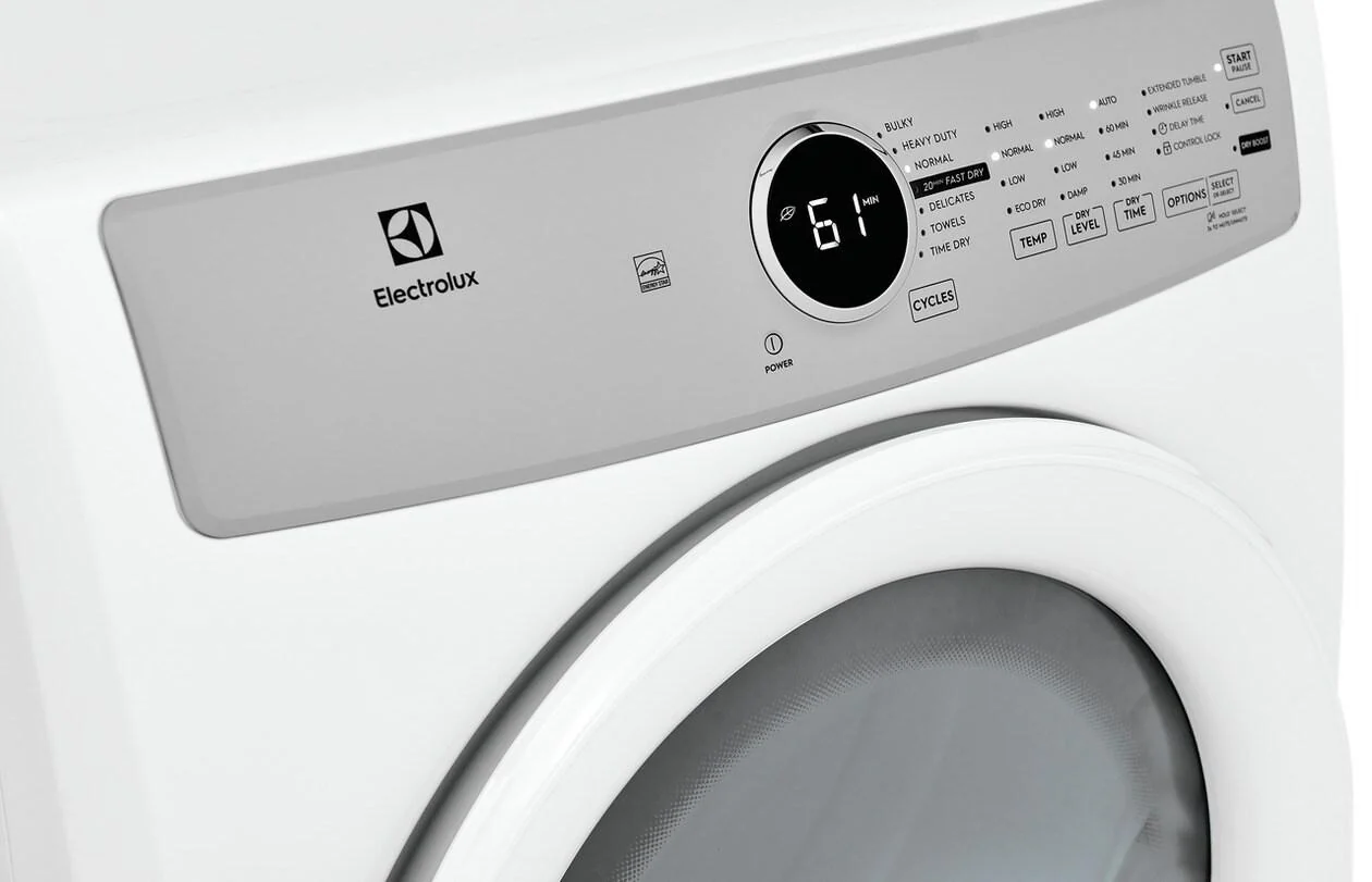 Electrolux ELFE7337AW Front Load Electric Dryer - 8.0 Cu. Ft. - Image 7