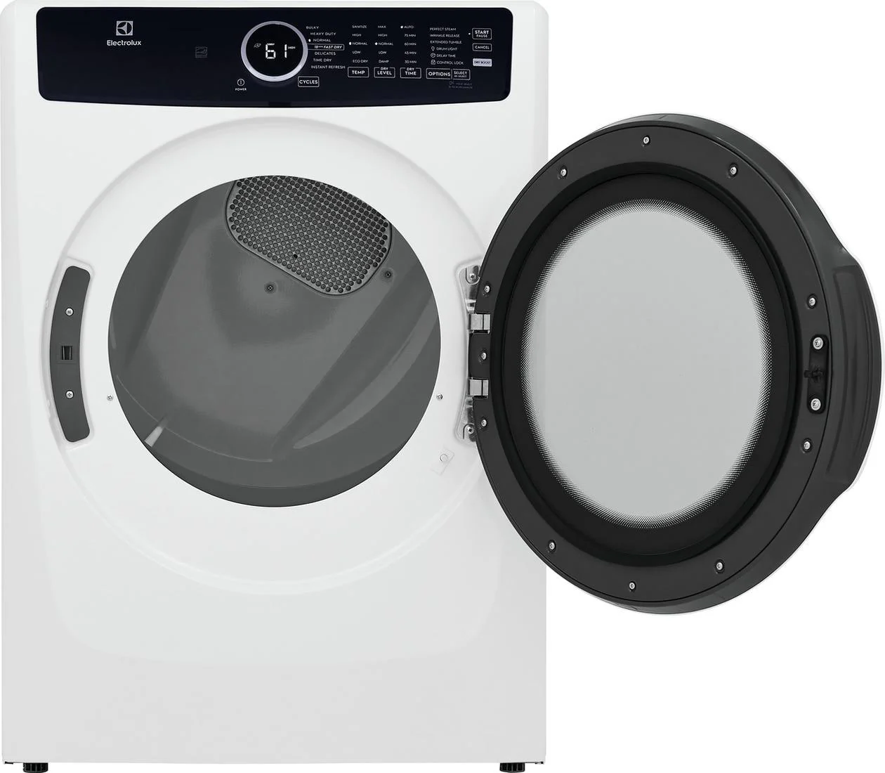 Electrolux ELFE7437AW Front Load Perfect Steam™ Electric Dryer with Instant Refresh - 8.0 Cu. Ft. - Image 3