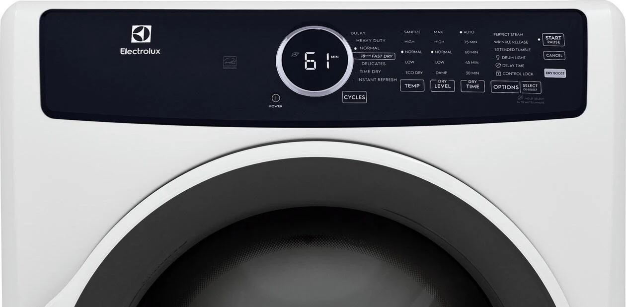 Electrolux ELFE7437AW Front Load Perfect Steam™ Electric Dryer with Instant Refresh - 8.0 Cu. Ft. - Image 4