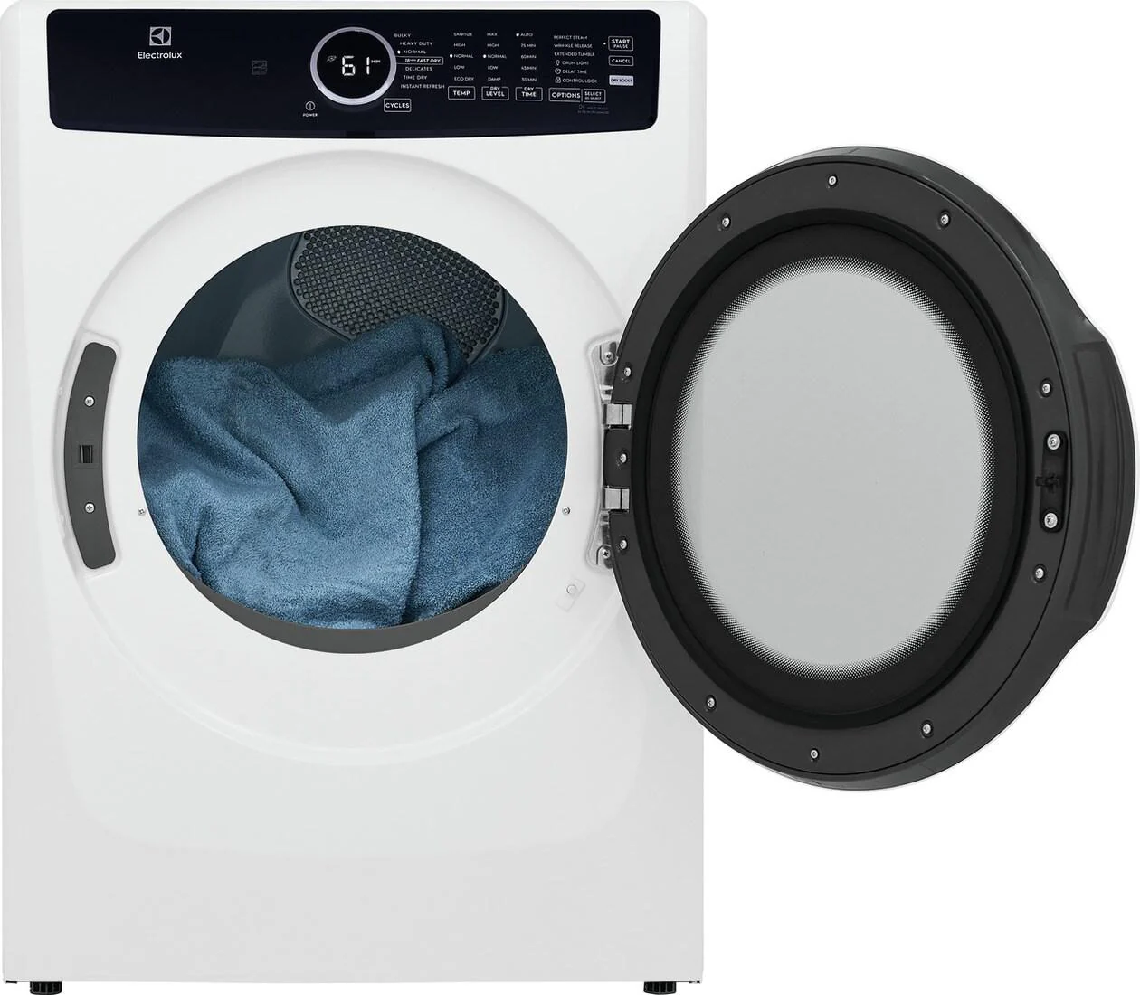 Electrolux ELFE7437AW Front Load Perfect Steam™ Electric Dryer with Instant Refresh - 8.0 Cu. Ft. - Image 5