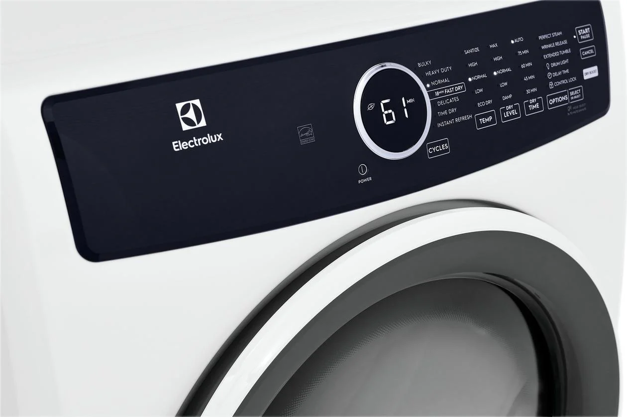 Electrolux ELFE7437AW Front Load Perfect Steam™ Electric Dryer with Instant Refresh - 8.0 Cu. Ft. - Image 7
