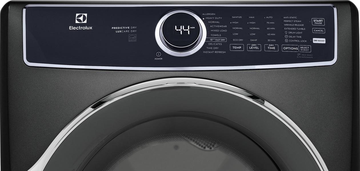 Electrolux ELFE7537AT Front Load Perfect Steam™ Electric Dryer with Predictive Dry™ and Instant Refresh - 8.0 Cu. Ft. - Image 4