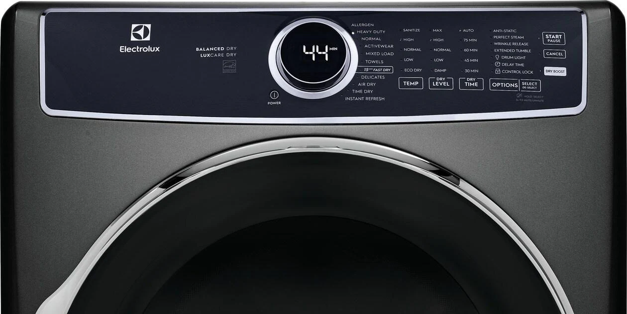 Electrolux ELFE7637AT Front Load Perfect Steam™ Electric Dryer with Balanced Dry™ and Instant Refresh - 8.0 Cu. Ft. - Image 6