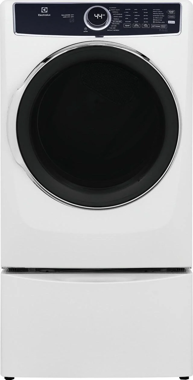 Electrolux ELFE7637AW Front Load Perfect Steam™ Electric Dryer with Balanced Dry™ and Instant Refresh - 8.0 Cu. Ft. - Image 17