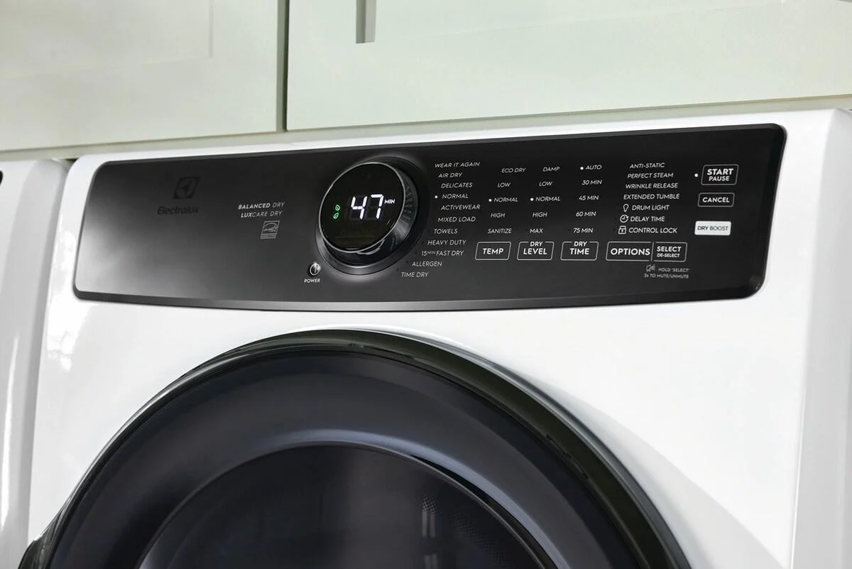 Electrolux ELFE7738AW Front Load Perfect Steam™ Electric Dryer with Balanced Dry™ and Instant Refresh - 8.0 Cu. Ft. - Image 7