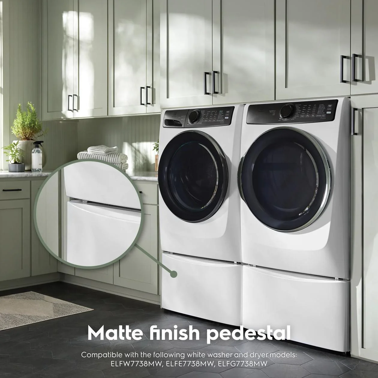 Electrolux ELFE7738MW Front Load Perfect Steam™ Electric Dryer with Balanced Dry™ and Instant Refresh - 8.0 Cu. Ft. - Image 5
