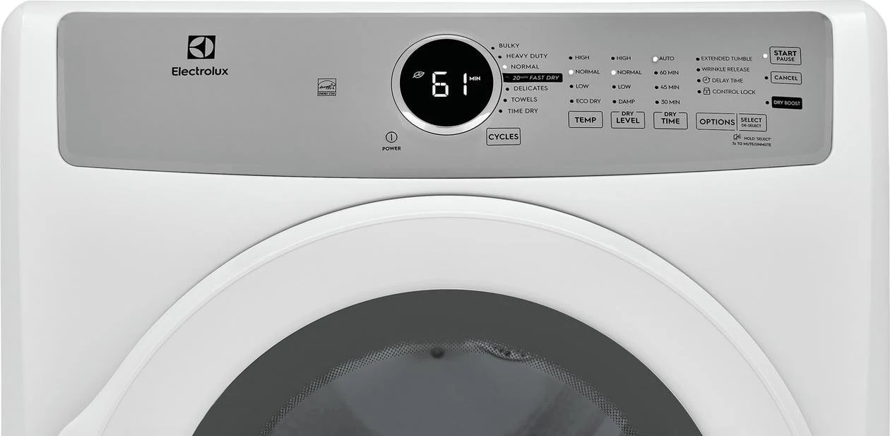 Electrolux ELFG7337AW Front Load Gas Dryer - 8.0 Cu. Ft. - Image 4