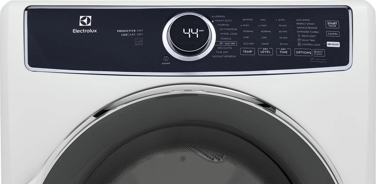 Electrolux ELFG7537AW Front Load Perfect Steam™ Gas Dryer with Predictive Dry™ and Instant Refresh - 8.0 Cu. Ft. - Image 4