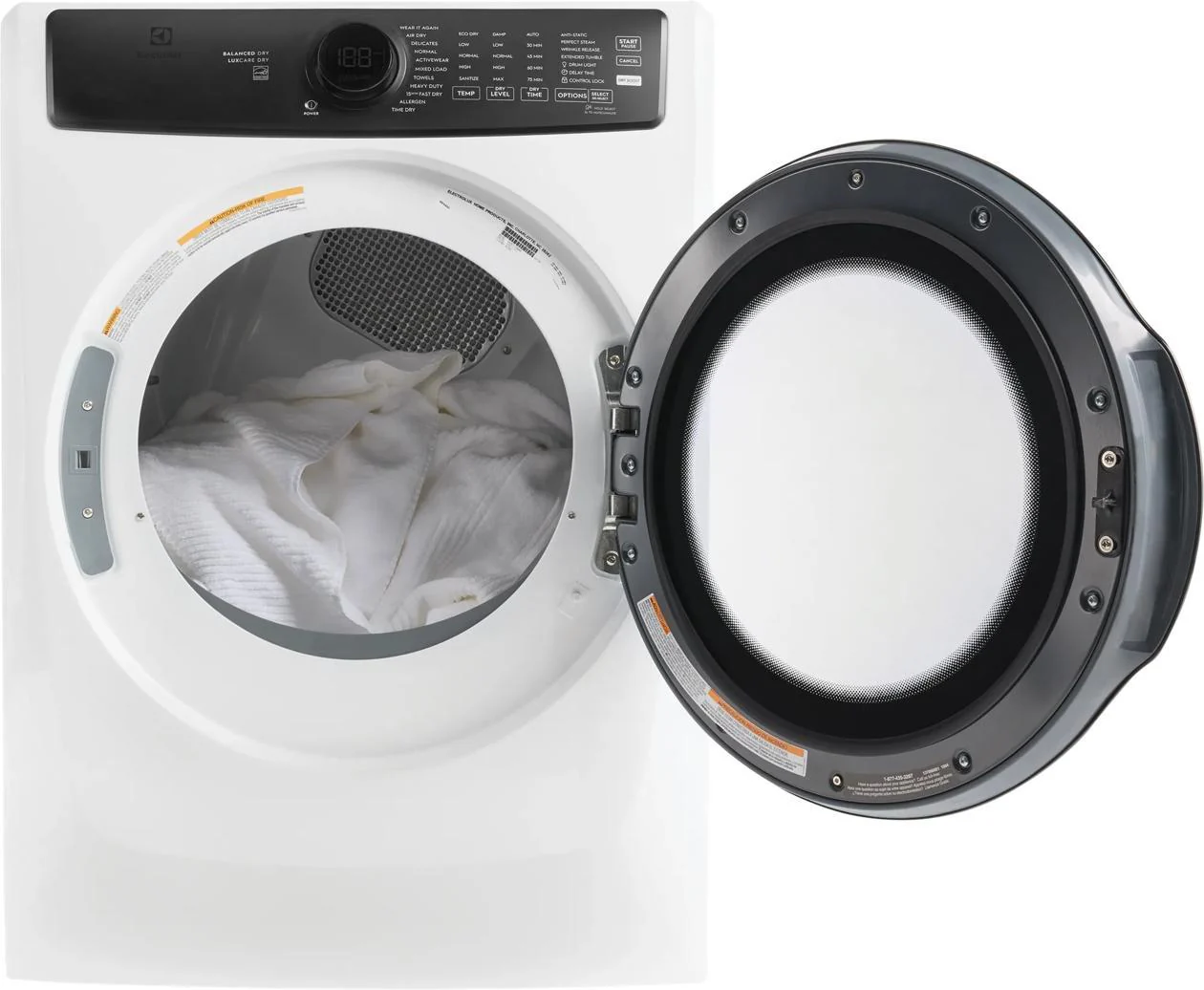 Electrolux ELFG7738MW Front Load Perfect Steam™ Gas Dryer with LuxCare® Dry and Instant Refresh - 8.0 Cu. Ft. - Image 10