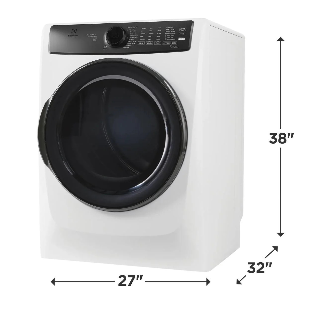 Electrolux ELFG7738MW Front Load Perfect Steam™ Gas Dryer with LuxCare® Dry and Instant Refresh - 8.0 Cu. Ft. - Image 3