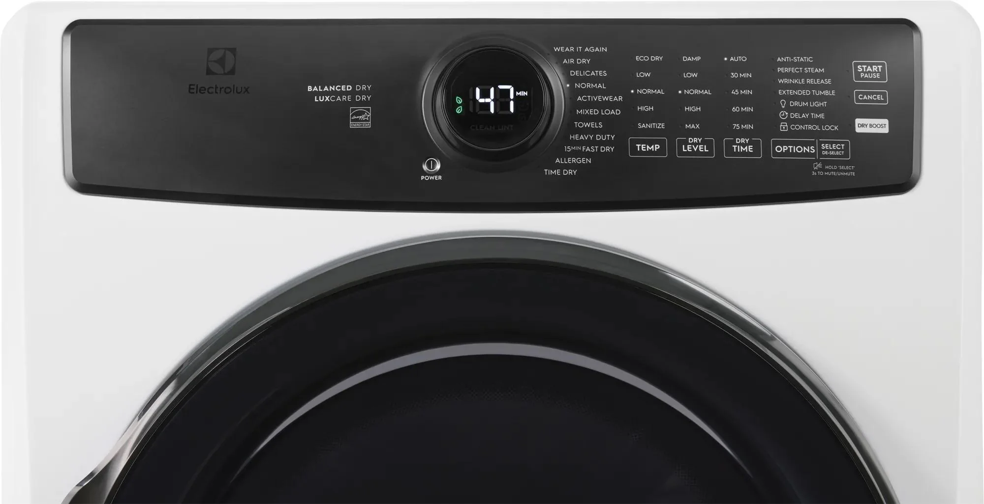 Electrolux ELFG7738MW Front Load Perfect Steam™ Gas Dryer with LuxCare® Dry and Instant Refresh - 8.0 Cu. Ft. - Image 5