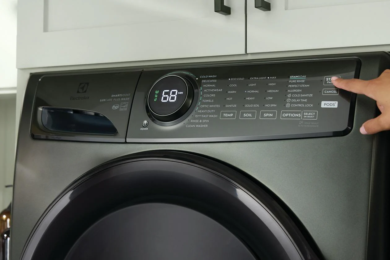 Electrolux ELFW7738AA Front Load Perfect Steam™ Washer with LuxCare® Plus Wash and SmartBoost® - 4.5 Cu. Ft. - Image 9