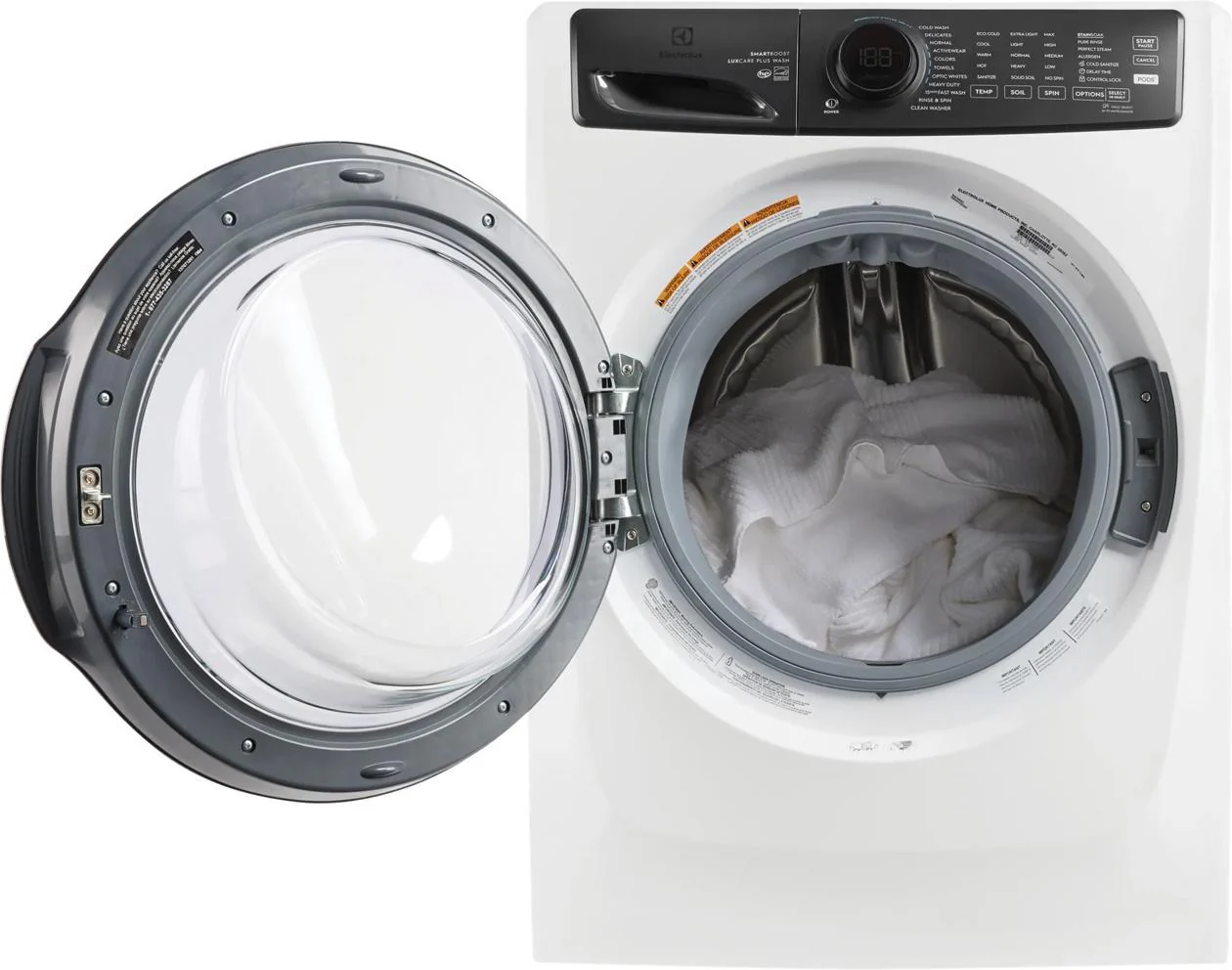 Electrolux ELFW7738MW Front Load Perfect Steam™ Washer with LuxCare® Plus Wash and SmartBoost® - 4.5 Cu. Ft. - Image 10