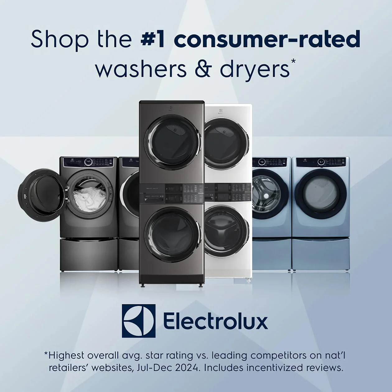 Electrolux ELFW7738MW Front Load Perfect Steam™ Washer with LuxCare® Plus Wash and SmartBoost® - 4.5 Cu. Ft. - Image 2