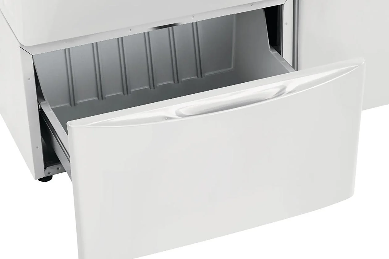 Electrolux ELPWD27MW Luxury-Glide® Pedestal with Spacious Storage Drawer - Matte White Finish - Image 3
