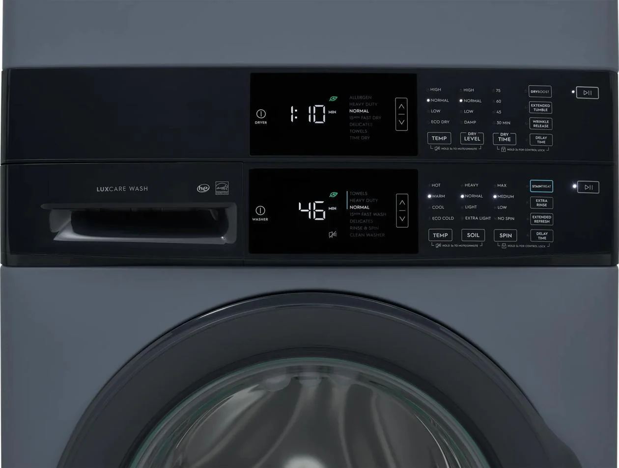 Electrolux ELTE7300AD Laundry Tower Single Unit Front Load 4.4 Cu. Ft. Washer & 8 Cu. Ft. Electric Dryer - Image 6