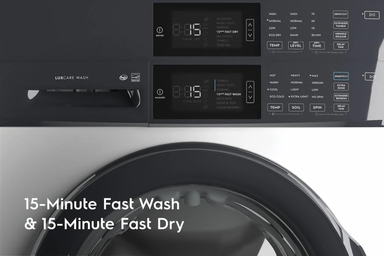 Electrolux ELTE7300AW Laundry Tower Single Unit Front Load 4.4 Cu. Ft. Washer & 8 Cu. Ft. Electric Dryer - Image 10