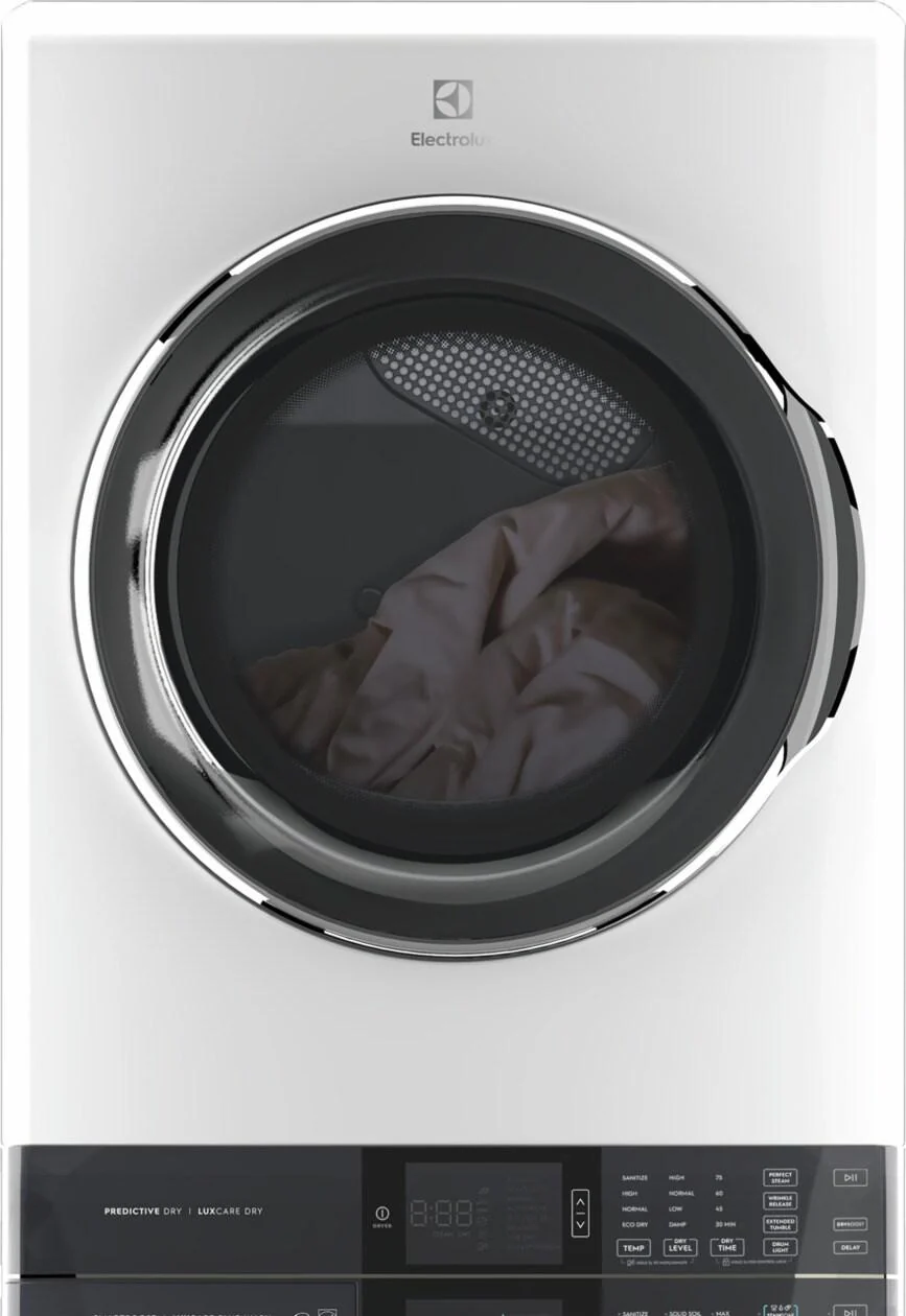 Electrolux ELTE7600AW Laundry Tower Single Unit Front Load 4.5 Cu. Ft. Washer & 8 Cu. Ft. Electric Dryer - Image 12