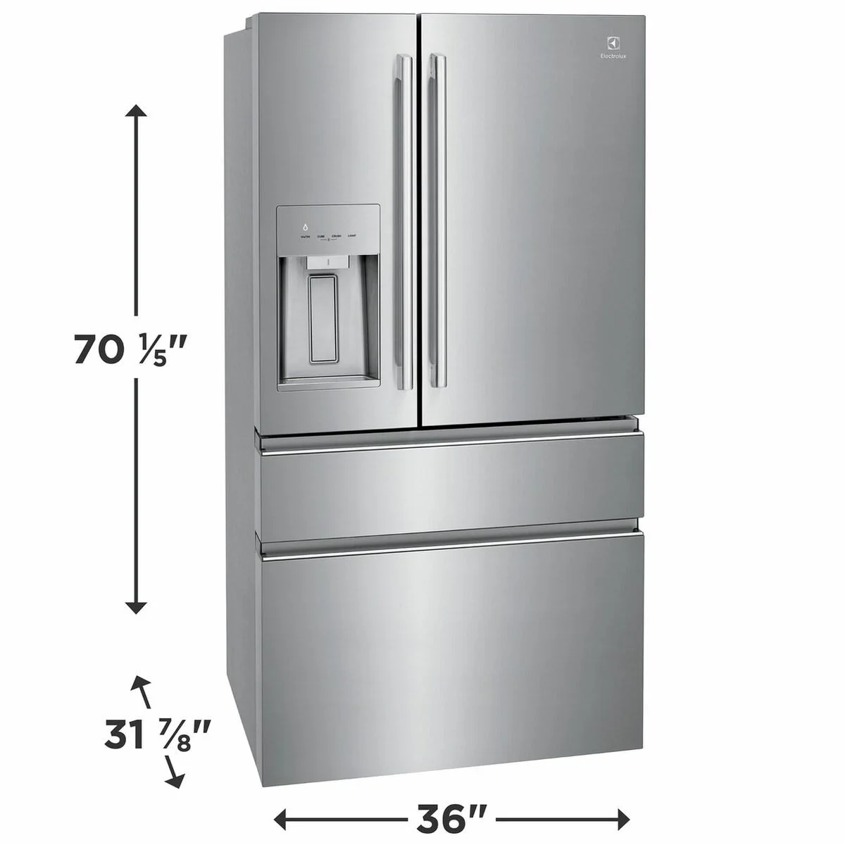 Electrolux ERMC2295AS 21 Cu. Ft. Counter-Depth French Door Refrigerator - Image 2
