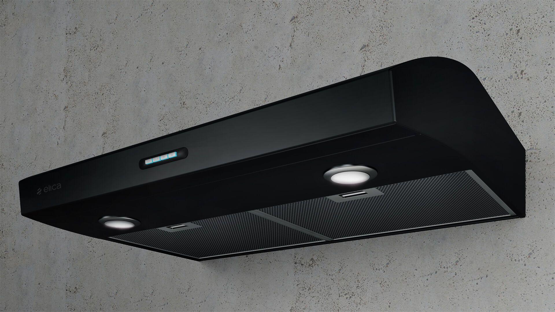 Elica EAL330B1 ALLASIO BLACK Undercabinet Range Hood 30" wide - 300CFM - Image 6