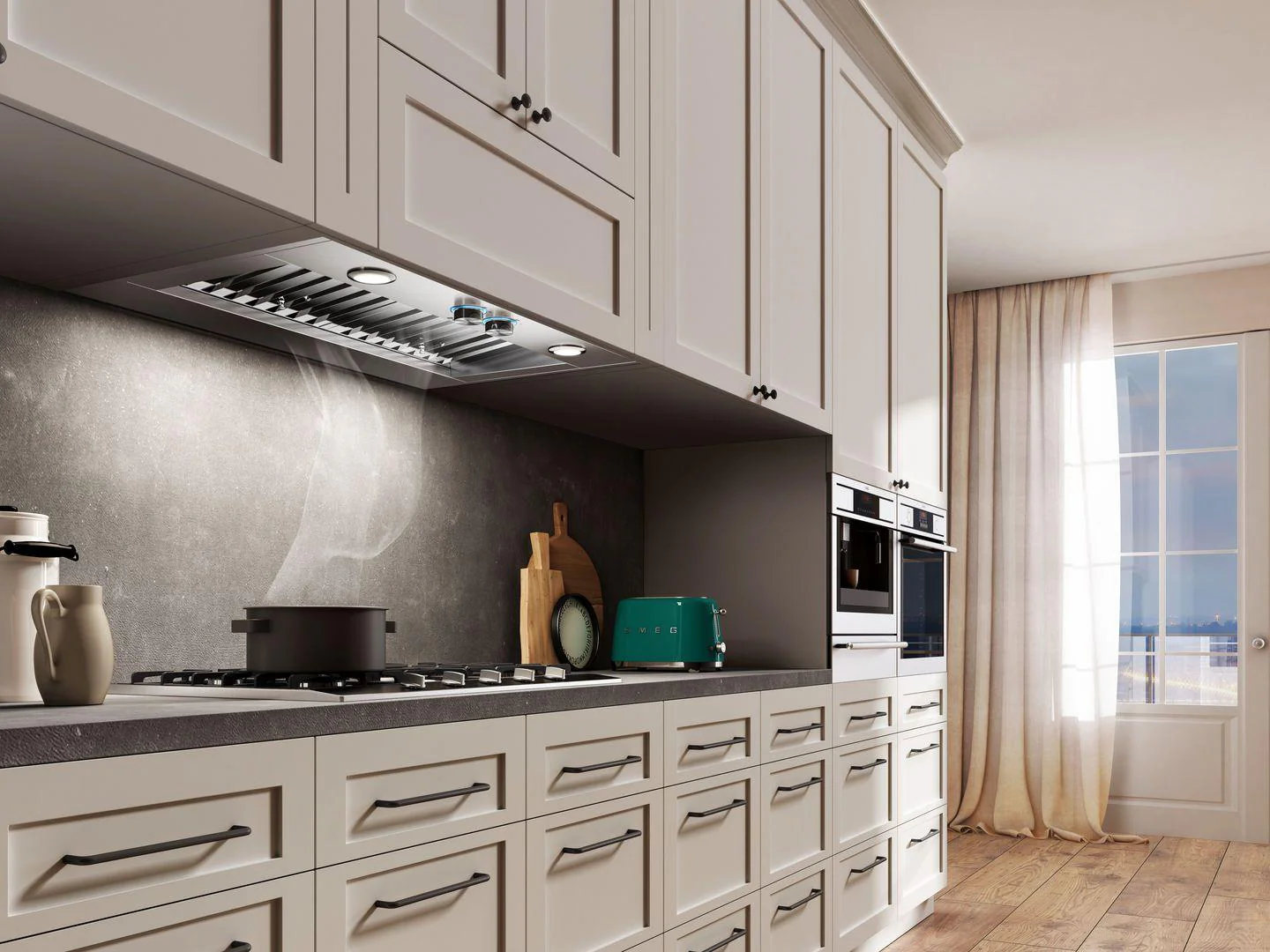 Elica EAR628S4 AREZZO Insert Range Hood 28 1/2 wide - 600CFM - Image 3