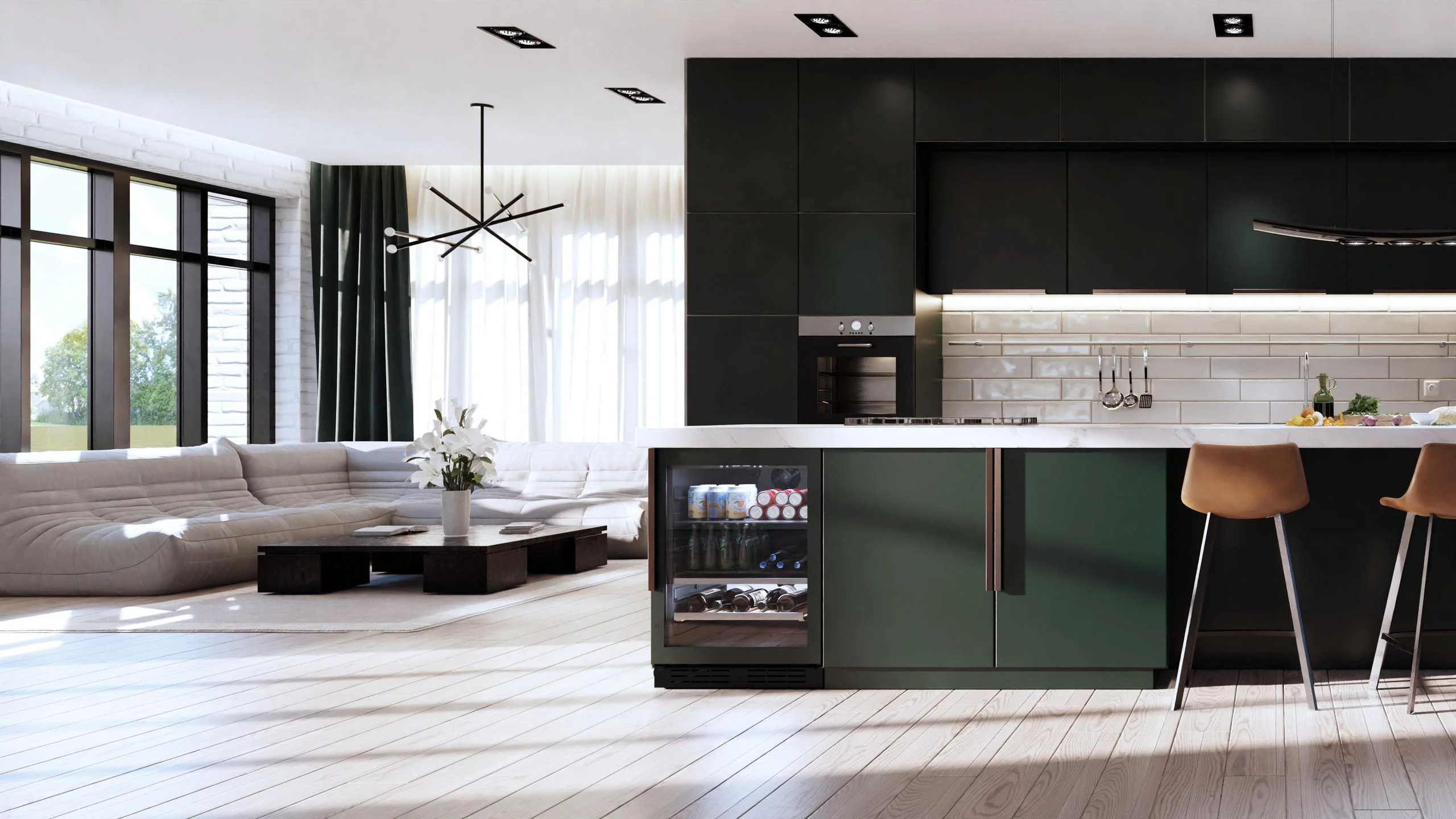 Elica EBS52PR1 Panel Ready - Single Door, Dual Zone, Beverage and Wine Center - Image 3