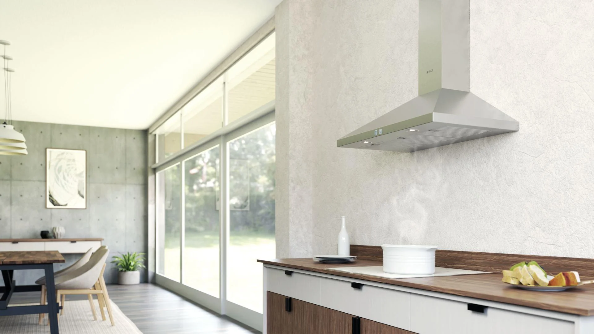 Elica EBS630SS BOLSENA Wall Mount Range Hood 30" wide - 600CFM - Image 3