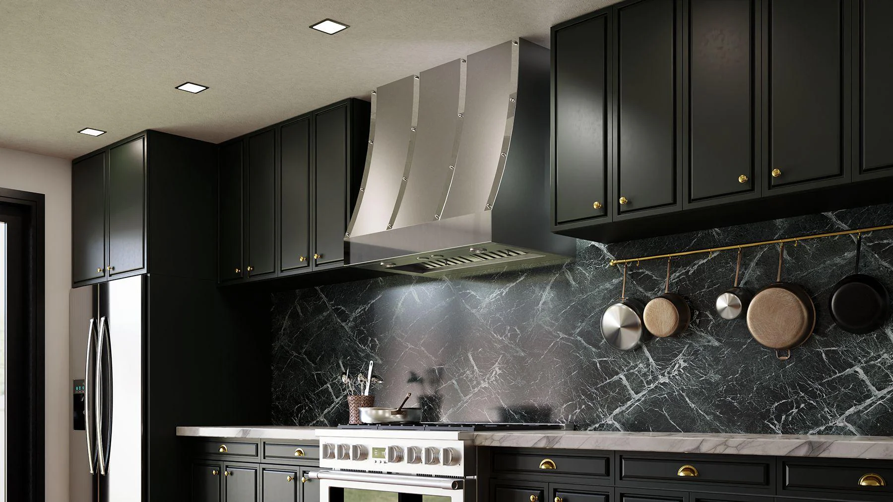 Elica ECTX48SS CATANIA Wall Mount Range Hood 48" wide - NACFM - Image 3