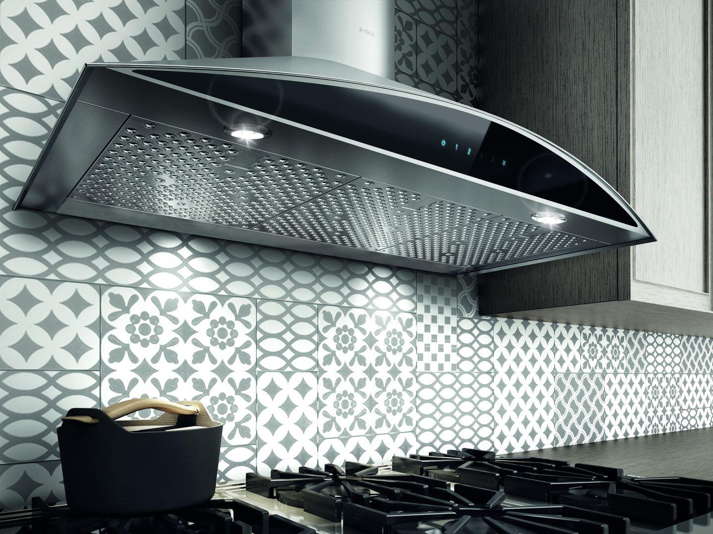 Elica EFG630S1 FOGLIA Wall Mount Range Hood 30" wide - 600CFM - Image 4