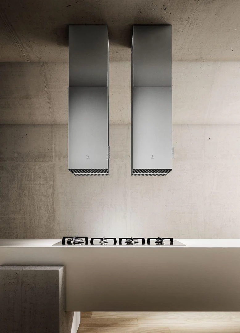 Elica EHI648BL HAIKU IS Island Range Hood 48" wide - 600CFM - Image 3
