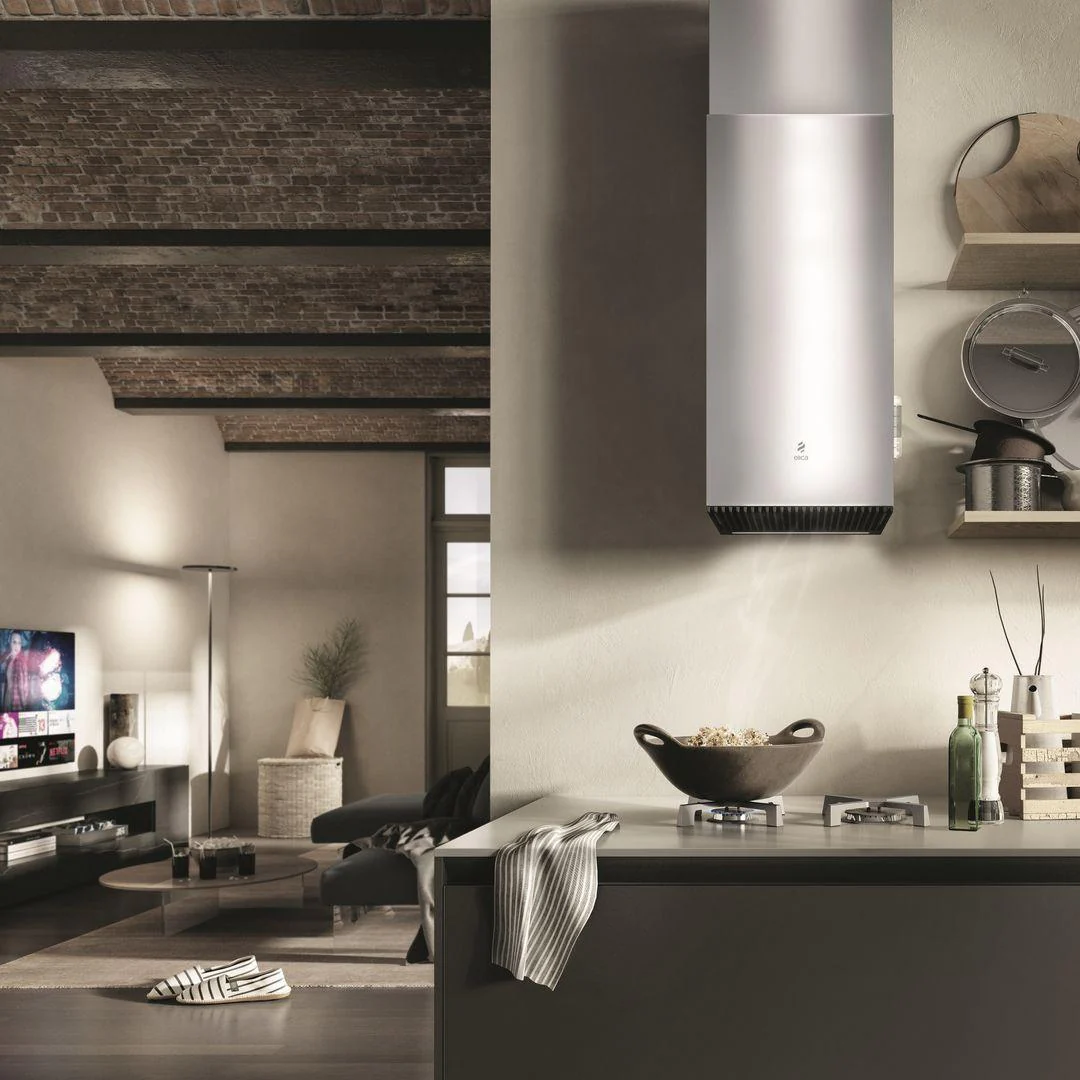 Elica EHK648SS HAIKU Wall Mount Range Hood 48" wide - 600CFM - Image 4