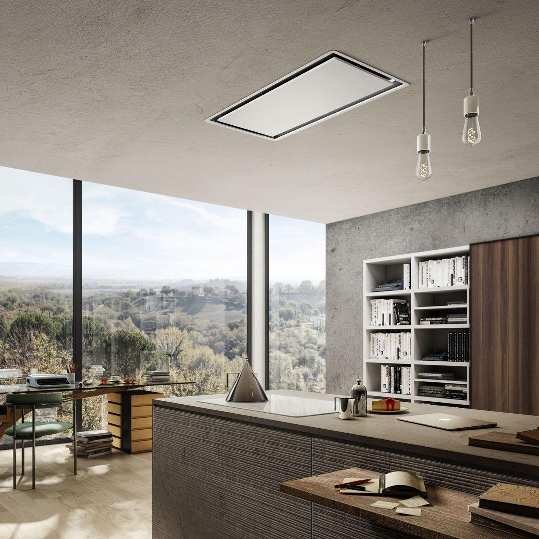 Elica EIL640DW ILLUSION Ceiling Range Hood 40" wide - 600CFM - Image 6