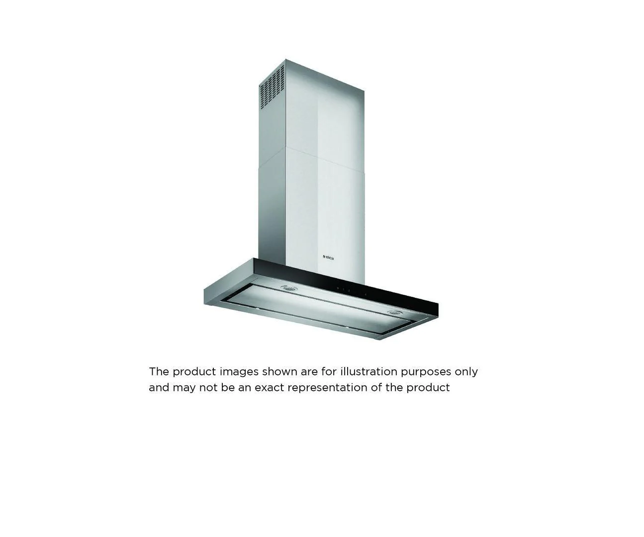 Elica ELG636S3 LUGANO Wall Mount Range Hood 36" wide - 600CFM - Image 2