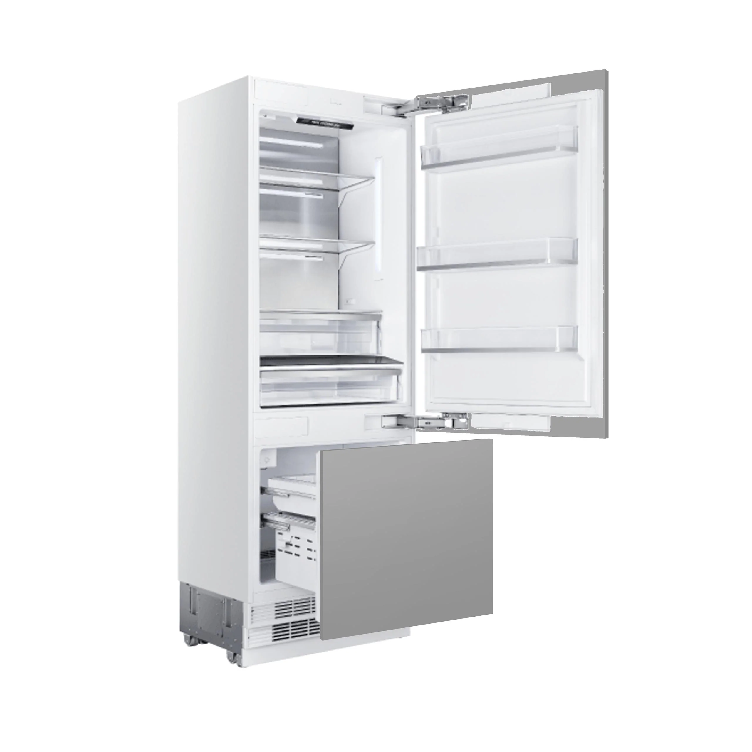 Elica ER30SRB161PRL ER30SRB16IPR-L 30" Built-In Bottom Mount, Panel Ready Refrigeration (Left Door) - Image 2