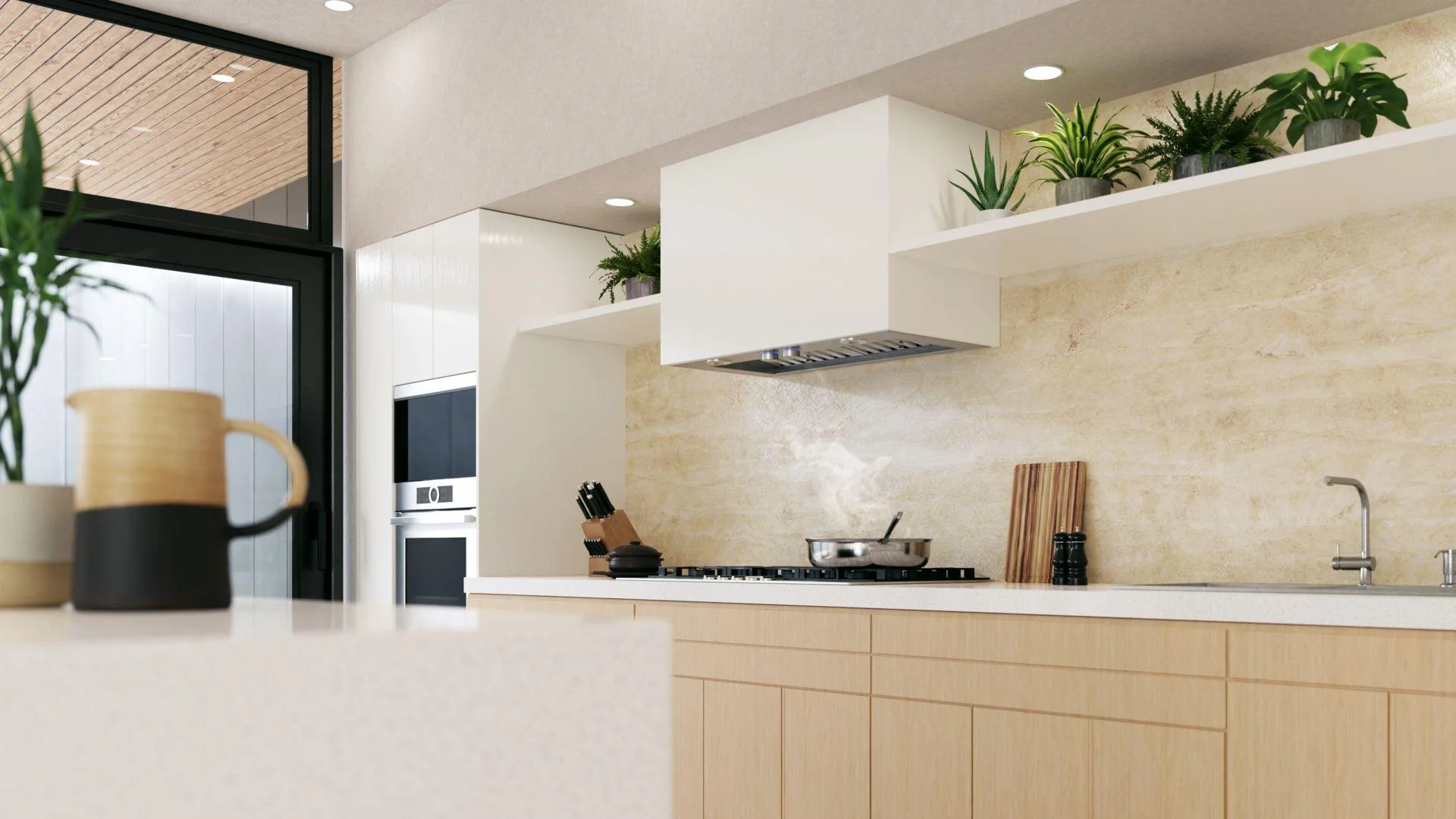Elica ESC628SS SCANNO Insert Range Hood 28 1/2" wide - 600CFM - Image 3