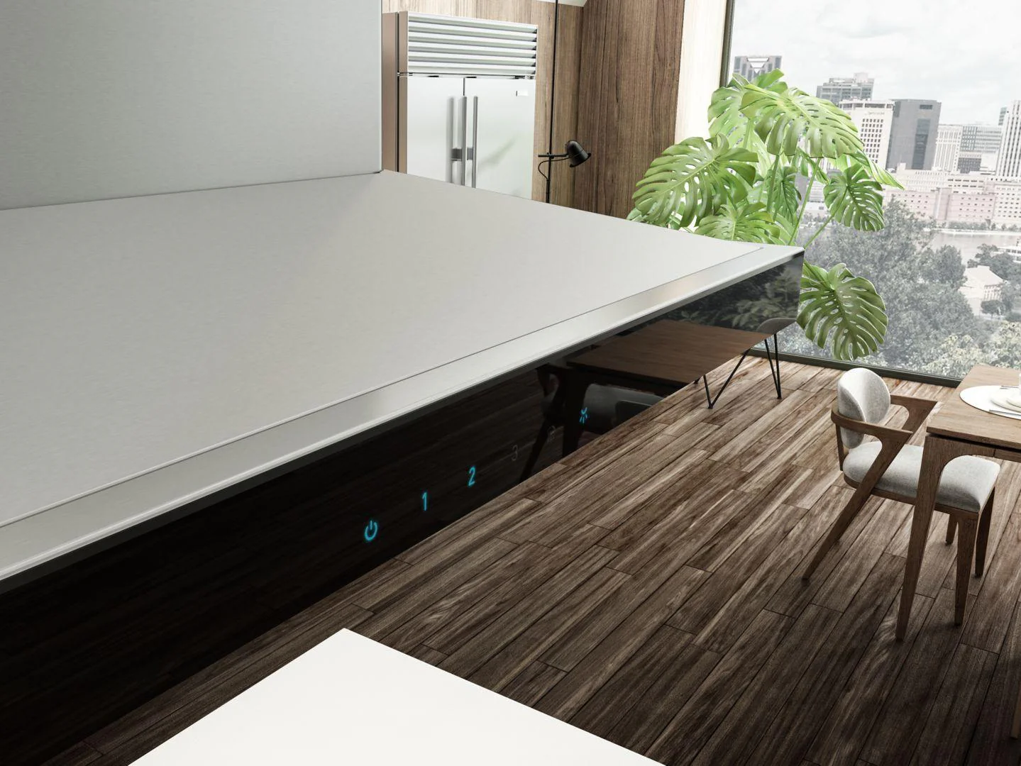 Elica ESL642S3 SALICE Island Range Hood 42" wide - 600CFM - Image 3