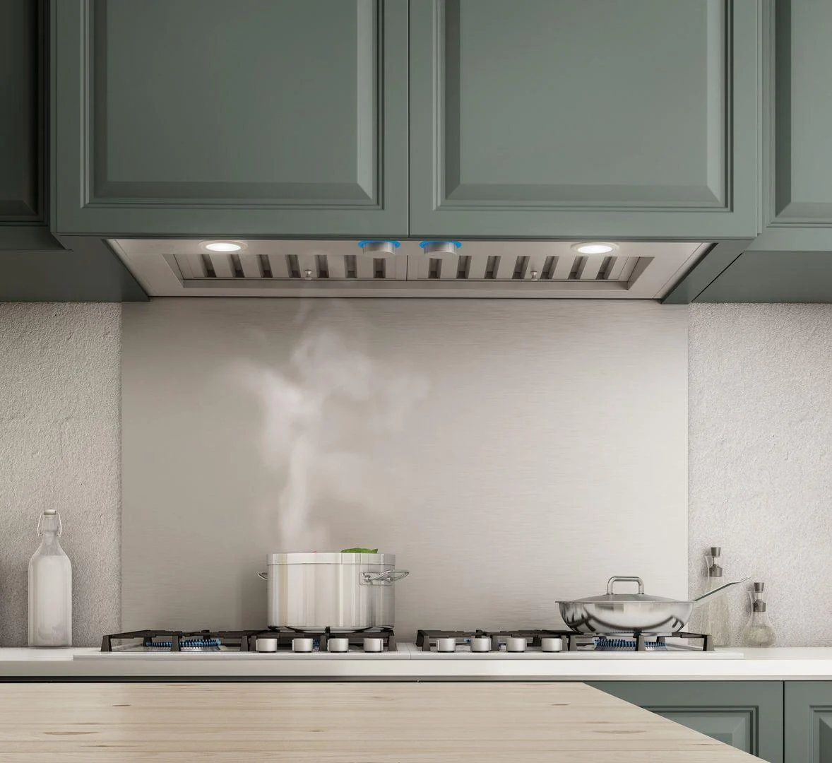 Elica ETR628SS TRENTO Insert Range Hood 28 1/2" wide - 600CFM - Image 3