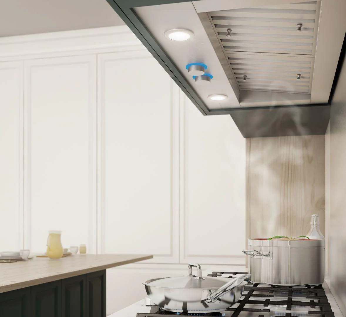 Elica ETR634SS TRENTO Insert Range Hood 34 1/2 wide - 600CFM - Image 6