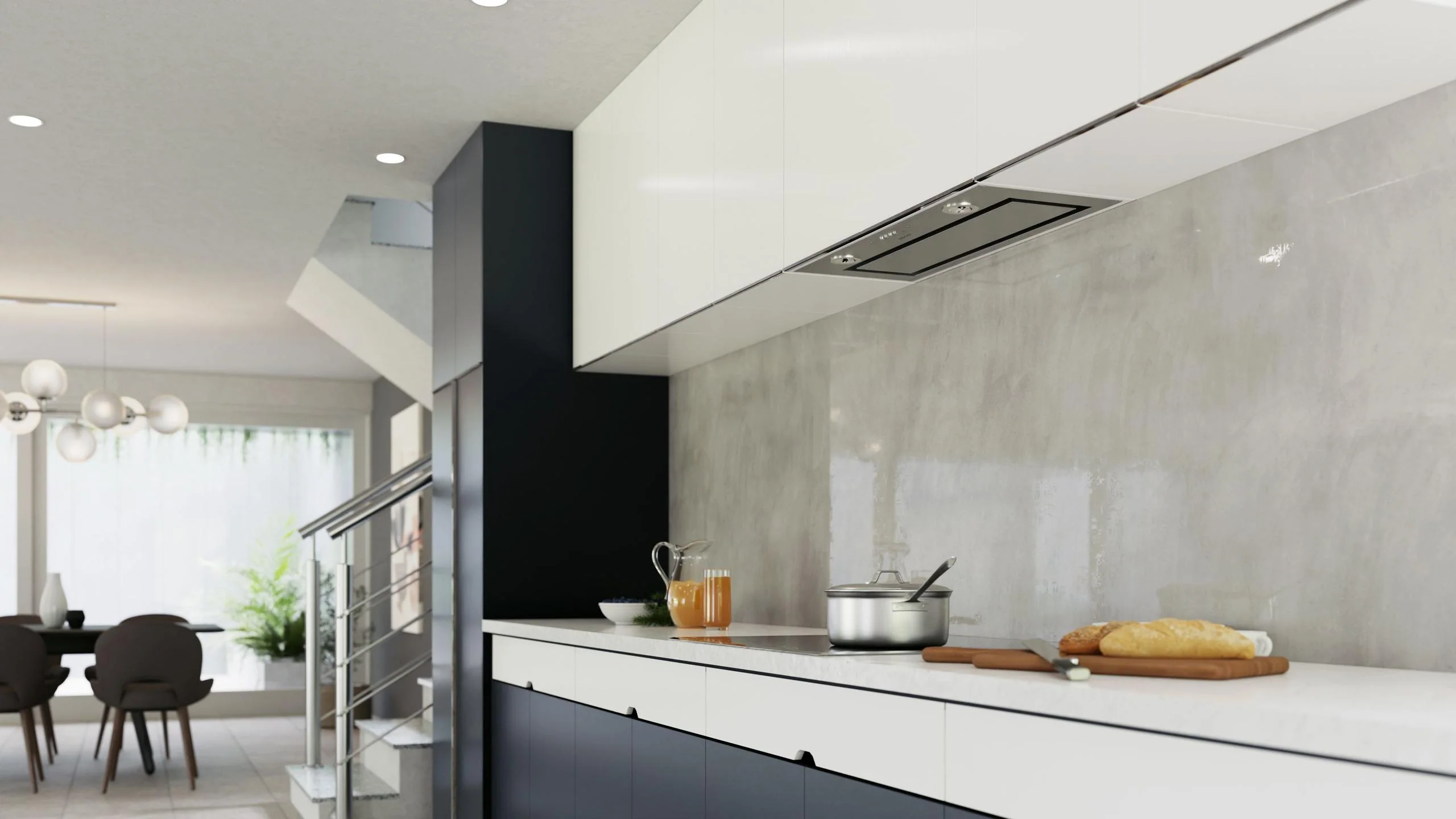 Elica EUM628S1 UMBRIA Insert Range Hood 28" wide - 600CFM - Image 3