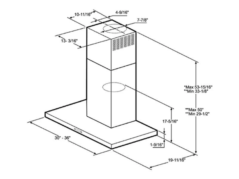 Elica KIT0102875 Optional Recirculating Kit for 30" and 36" - Image 2