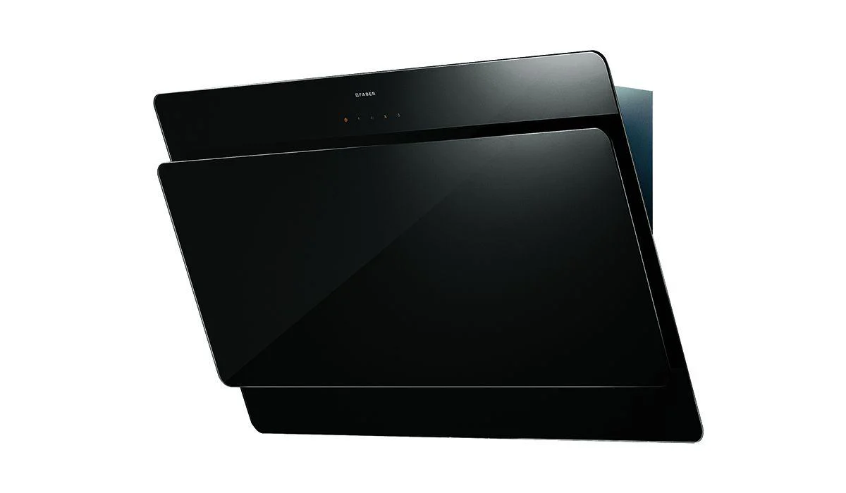 Faber CTAL36BK300B 36" vertical wall hood black glass - Image 2