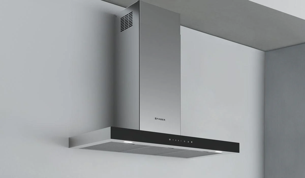 Faber STGL36SSV Stilo Glass 36" Stainless Steel 295/395/600 CFM - Image 2