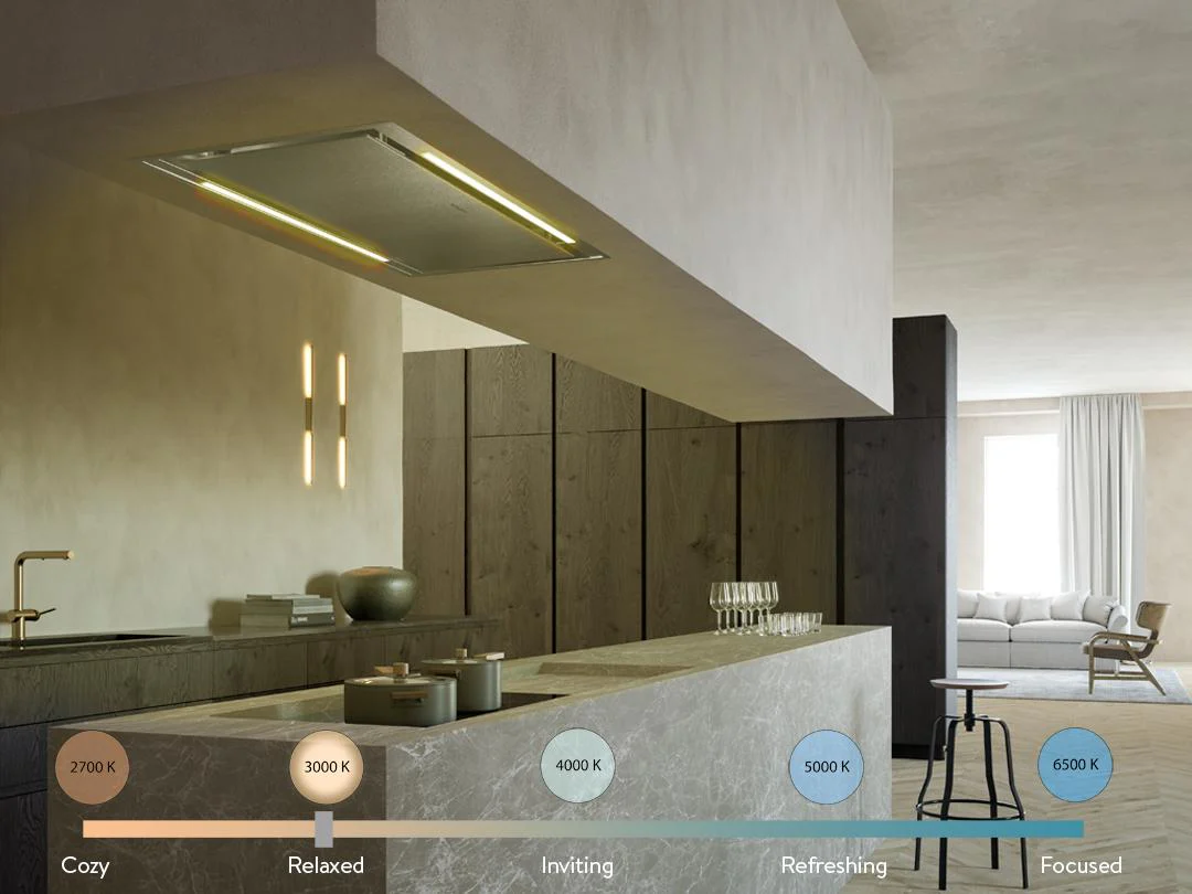 Faber STRTIS36WHV Stratus Ceiling 36x19 WH Glass - VAM - 600/395/295 - Image 3