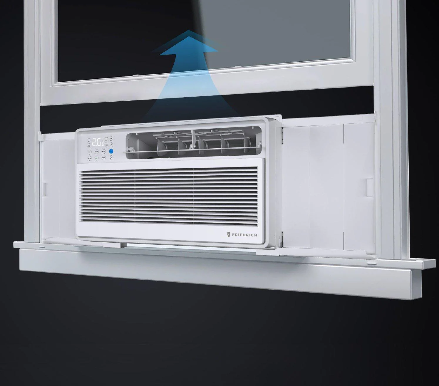 CCV12A10A Friedrich Chill Premier Inverter 12,000 BTU 115V Smart Window Air Conditioner - Cool Only - Image 4