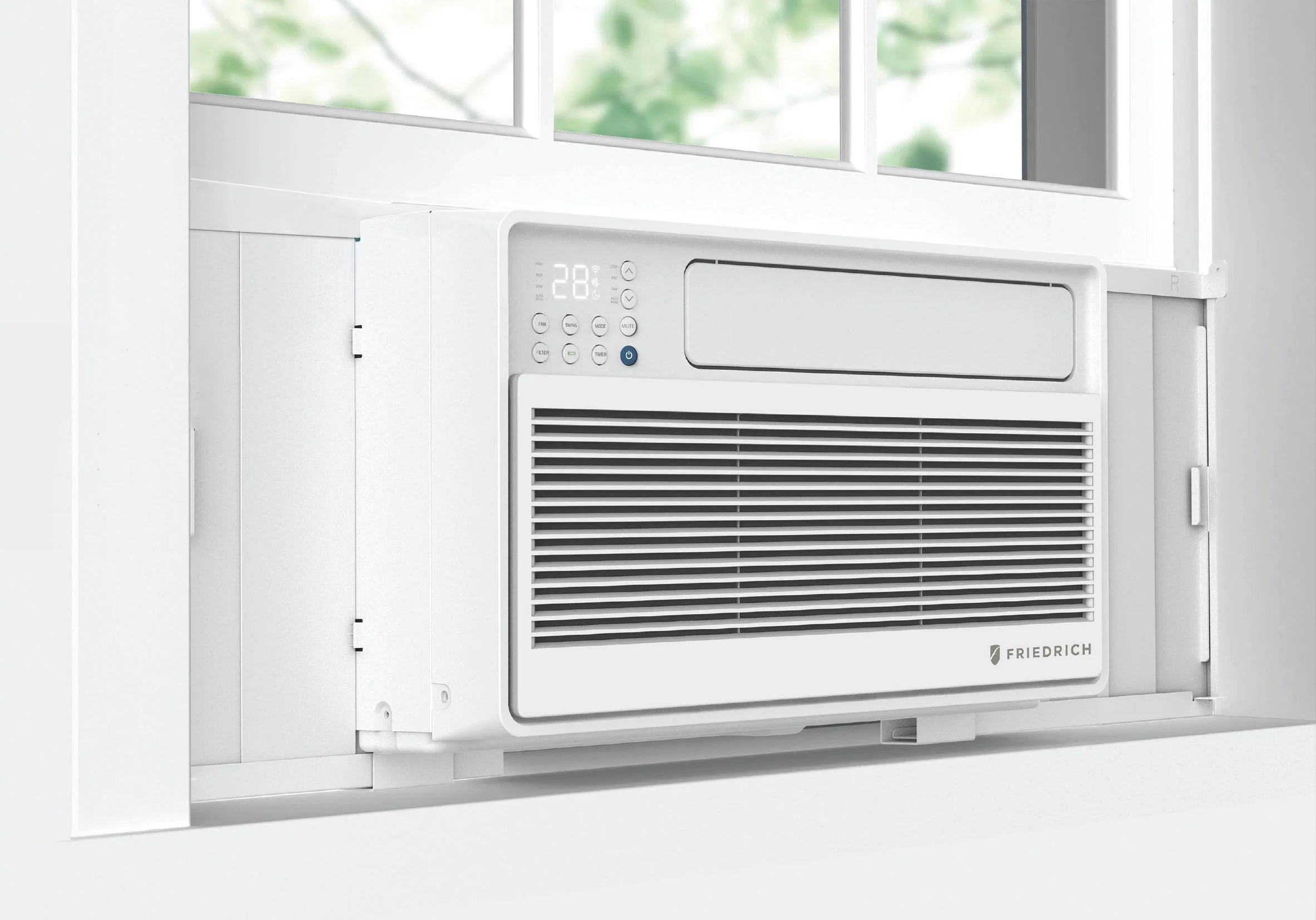 CCV15A10A Friedrich Chill Premier Inverter 15,000 BTU 115V Smart Window/Wall Air Conditioner - Cool Only - Image 3