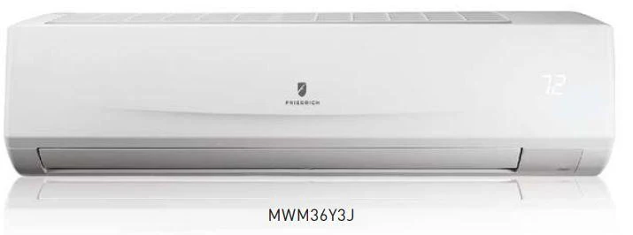 Friedrich MWM18Y3J Floating Air Select Single Zone Indoor Wall Mounted- w/Heat Pump