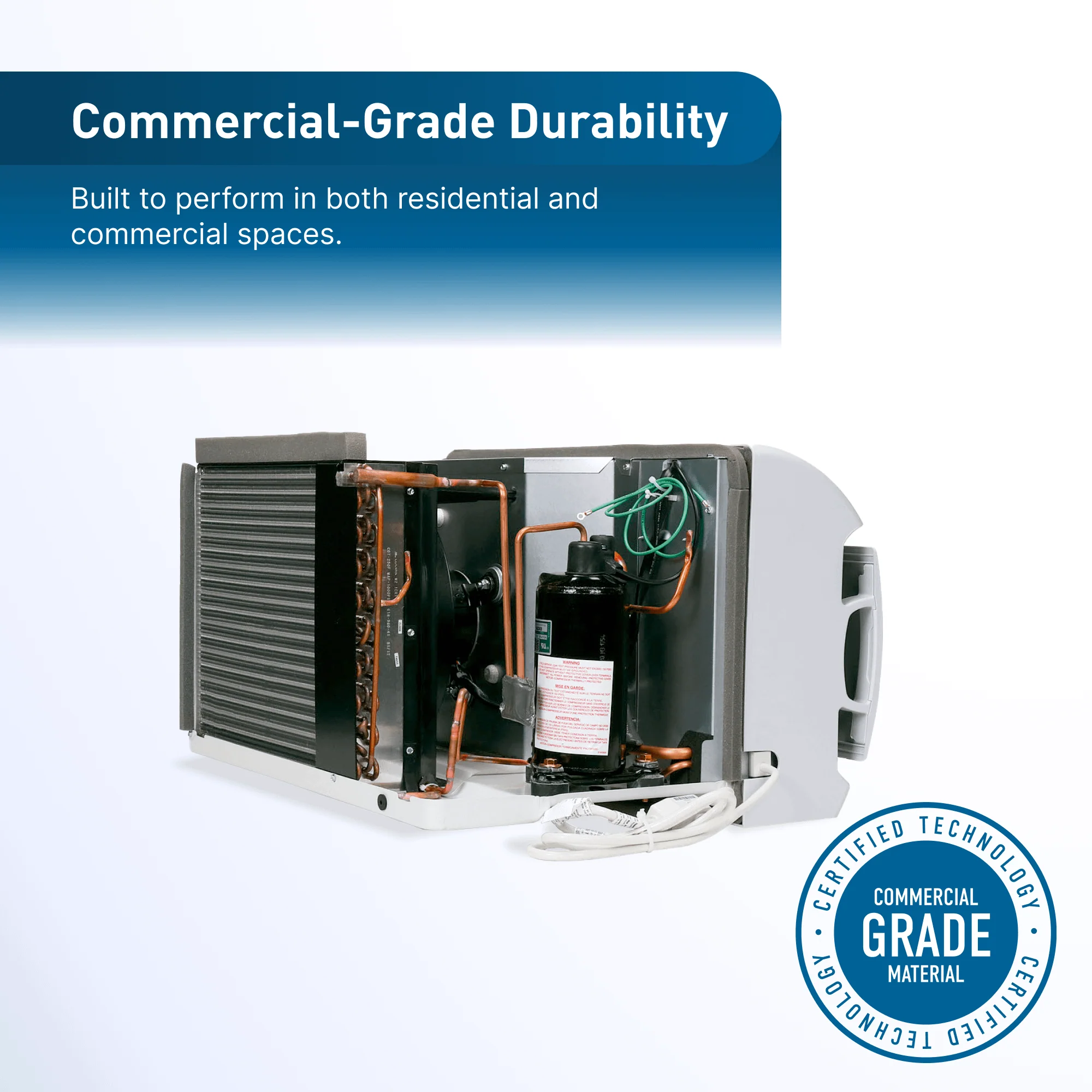 WHVT14B33A Friedrich WallMaster Inverter 14,000 BTU 230V Smart Through-the-Wall Air Conditioner with Heat Pump - Image 6