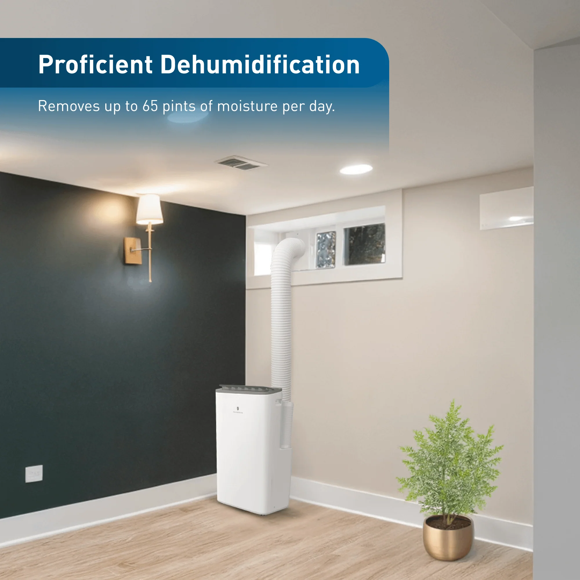 ZCP12SB Friedrich ZoneAire Select 12,000 BTU Single-Hose Smart Portable Air Conditioner - Image 8